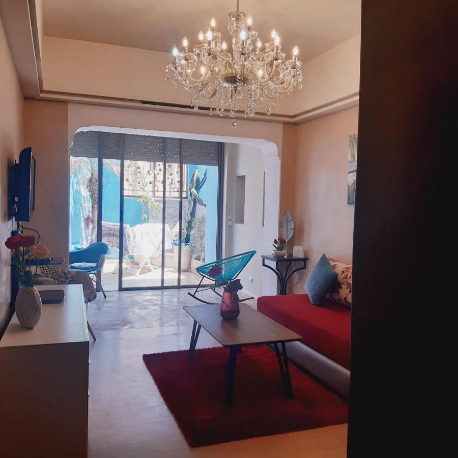 Appartement Patio Centre Gueliz Marrakesh Exterior foto