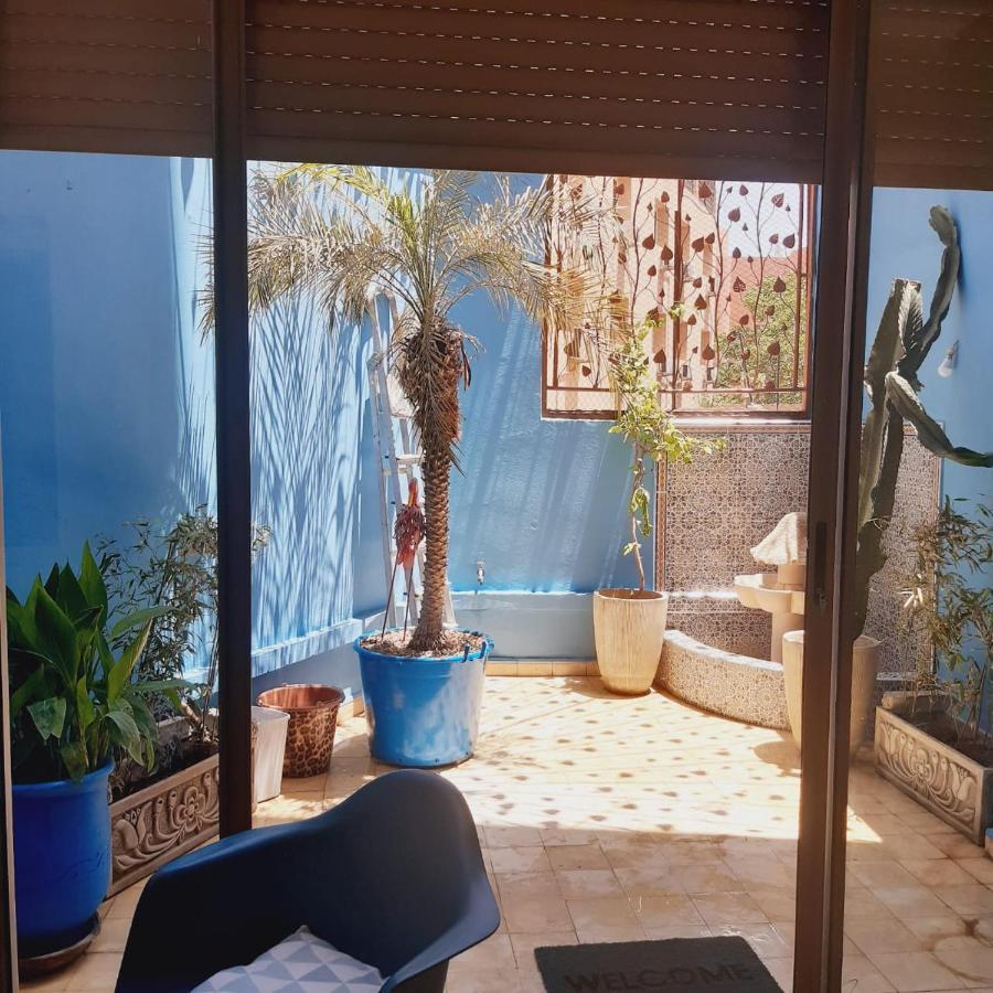 Appartement Patio Centre Gueliz Marrakesh Exterior foto